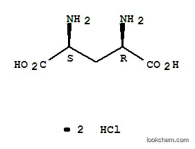 Molecular Structure of 88155-56-0 ((2S,4R)-Diaminoglutaric acid 2HCl)