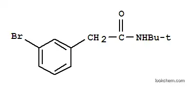 Molecular Structure of 883801-90-9 (2-(3-BROMOPHENYL)-N-T-BUTYLACETAMIDE)