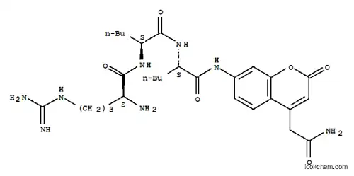 Molecular Structure of 884005-69-0 (H-ARG-NLE-NLE-ACC ACETATE)