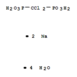 Phosphonic acid,P,P'-(dichloromethylene)bis-, sodium salt, hydrate (1:2:4)