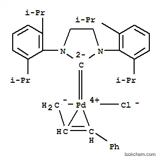 chloro[(1,2,3-η)-3-phenyl-2-propenyl][1,3-bis(2,6-di-i-propylphenyl)-4,5-dihydroimidazol-2-ylidene]palladium(II)
