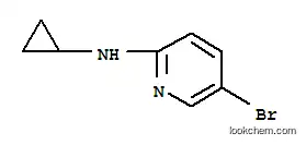 Molecular Structure of 885266-96-6 (2-(Cyclopropylamino)-5-bromopyridine)