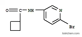 Molecular Structure of 885267-03-8 (2-Bromo-5-(cyclobutanoylamino)-pyridine)
