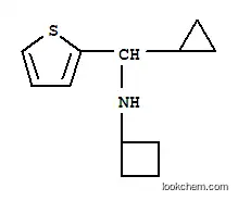 Molecular Structure of 885267-06-1 (1-Cyclopropyl-1-(2-thienyl)-N-cyclobutylmethanamine)