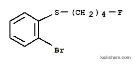 Molecular Structure of 885267-11-8 (1-Bromo-2-(4-fluoro-butylsulfanyl)-benzene)