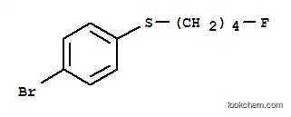 Molecular Structure of 885267-12-9 (1-Bromo-4-(4-fluoro-butylsulfanyl)-benzene)