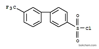 Molecular Structure of 885267-96-9 (3'-(TRIFLUOROMETHYL)[1,1'-BIPHENYL]-4-SULFONYL CHLORIDE)