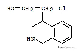 Molecular Structure of 885268-55-3 (2-(5-Chloro-1,2,3,4-tetrahydroisoquinolin-4-yl)ethanol)
