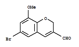 6-Bromo-8-methoxy-2H-chromene-3-carbaldehyde