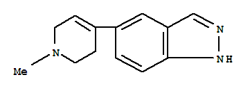 5-(1-METHYL-1,2,3,6-TETRAHYDRO-PYRIDIN-4-YL)-1H-INDAZOLE
