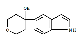4-(1H-Indol-5-yl)-tetrahydro-pyran-4-ol