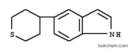 Molecular Structure of 885273-39-2 (5-(TETRAHYDRO-THIOPYRAN-4-YL)-1H-INDOLE)