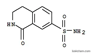 Molecular Structure of 885273-77-8 (1-OXO-1,2,3,4-TETRAHYDRO-ISOQUINOLINE-7-SULFONIC ACID AMIDE)