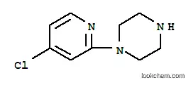 Molecular Structure of 885277-30-5 (1-(4-CHLORO-PYRIDIN-2-YL)-PIPERAZINE)
