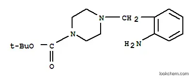 Molecular Structure of 885278-02-4 (2-(4-Boc-piperazin-1-yl-methyl)aniline)