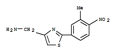 C-[2-(3-Methyl-4-nitro-phenyl)-thiazol-4-yl]-methylamine