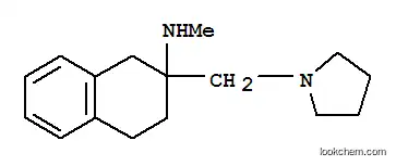 Molecular Structure of 885951-06-4 (METHYL-(2-PYRROLIDIN-1-YLMETHYL-1,2,3,4-TETRAHYDRO-NAPHTHALEN-2-YL)-AMINE)