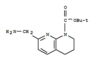 8-N-Boc-5,6,7,8-Tetrahydro-1,8-Naphthyridin-2-methylamine 886362-43-2