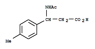 Benzenepropanoic acid, β-(acetylamino)-4-methyl- cas  886363-72-0