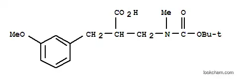 2-N-BOC-3-(3-METHOXY-PHENYL)-2-METHYLAMINOMETHYL-PROPIONIC ACID