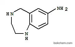 Molecular Structure of 886366-79-6 (2,3,4,5-TETRAHYDRO-1H-BENZO[E][1,4]DIAZEPIN-7-YLAMINE)