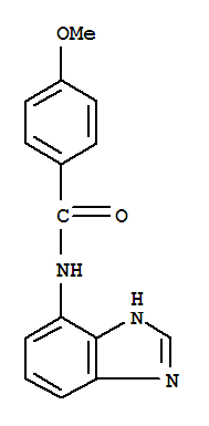 N-(3H-BENZOIMIDAZOL-4-YL)-4-METHOXY-BENZAMIDE