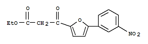 ETHYL-2-[5-(3-NITROPHENYL)]FUROYL-ACETATE