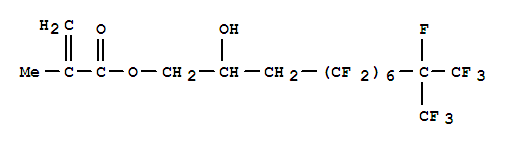 2-Propenoic acid,2-methyl-,4,4,5,5,6,6,7,7,8,8,9,9,10,11,11,11-hexadecafluoro-2-hydroxy-10-(trifluoromethyl)undecylester