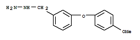 3-(4-METHOXY-PHENOXY)-BENZYL-HYDRAZINE