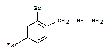 2-BROMO-4-TRIFLUOROMETHYL-BENZYL-HYDRAZINE