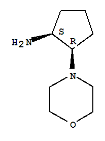 2-morpholin-4-ylcyclopentan-1-amine
