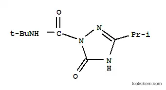 Molecular Structure of 889062-05-9 (N-TERT-BUTYL-3-ISOPROPYL-5-OXO-4,5-DIHYDRO-1H-1,2,4-TRIAZOLE-1-CARBOXAMIDE)