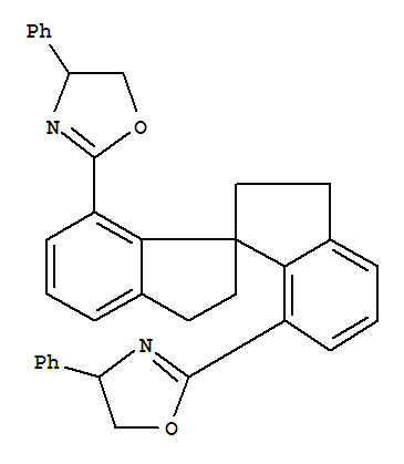 (R)-7,7'-Bis[(4S)-(phenyl)oxazol-2-yl)]-2,2'- 3,3'- tetrahydro-1,1  spirobiindane, Min. 97% (Ra,S,S)-SpiroBOX