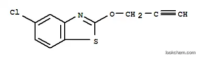 Molecular Structure of 89030-19-3 (Benzothiazole, 5-chloro-2-(2-propynyloxy)- (9CI))