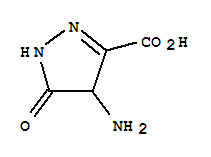 2-PYRAZOLINE-3-CARBOXYLIC ACID 4-AMINO-5-OXO-