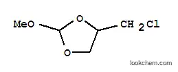 Molecular Structure of 89084-53-7 (1,3-Dioxolane,  4-(chloromethyl)-2-methoxy-)