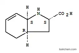 Molecular Structure of 89105-40-8 ((2S,3AR,7AS)-(2-ALPHA-,3A-ALPHA-,7A-ALPHA)-2,3,3A,4,5,7A-HEXAHYDRO-1H-INDOLE-2-CARBOXYLIC ACID)