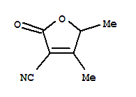 2-PENTENOIC ACID 2-CYANO-4-HYDROXY-3-METHYL-,?-LACTONE