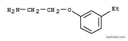 Molecular Structure of 900722-23-8 (2-(3-Ethyl-phenoxy)-ethylamine)
