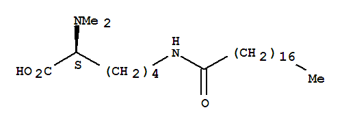L-Lysine,N2,N2-dimethyl-N6-(1-oxooctadecyl)-