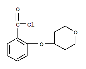 Best price/ 2-(Tetrahydropyran-4-yloxy)benzoyl chloride , 97%  CAS NO.906352-68-9