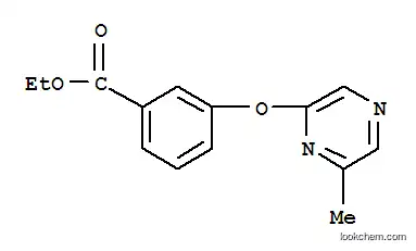 Molecular Structure of 906352-99-6 (Ethyl 3-[(6-methylpyrazin-2-yl)oxy]benzoate)