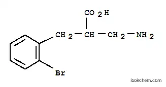 Molecular Structure of 910443-85-5 (2-AMINOMETHYL-3-(2-BROMO-PHENYL)-PROPIONIC ACID)