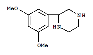 2-(3，5-Dimethoxyphenyl)piperazine