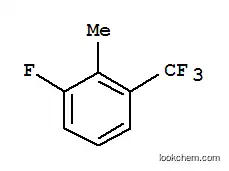 Molecular Structure of 910911-43-2 (1-FLUORO-2-METHYL-3-(TRIFLUOROMETHYL)BENZENE)