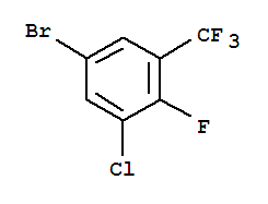 5-Bromo-1-chloro-2-fluoro-3-(trifluoromethyl)benzene cas no. 914225-67-5 98%