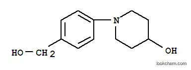 Molecular Structure of 914349-20-5 (1-(4-HYDROXYMETHYLPHENYL)PIPERIDIN-4-OL)