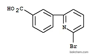 Molecular Structure of 914349-44-3 (3-(6-Bromopyridin-2-yl)benzoic acid)