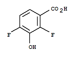 2,4-Difluoro-3-Hydroxybenzoic Acid cas no. 91659-08-4 98%