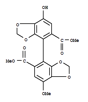 7-hydroxy-7'-methoxy-4,4'-bis(1,3-benzodioxole)-5,5'-dicarboxylic acid dimethyl ester